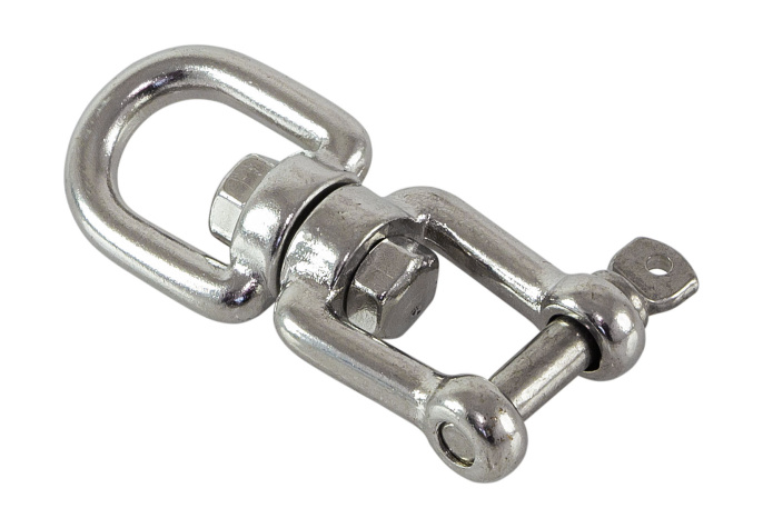 Вертлюг рым/скоба 6 мм нерж (03106, 10264142)